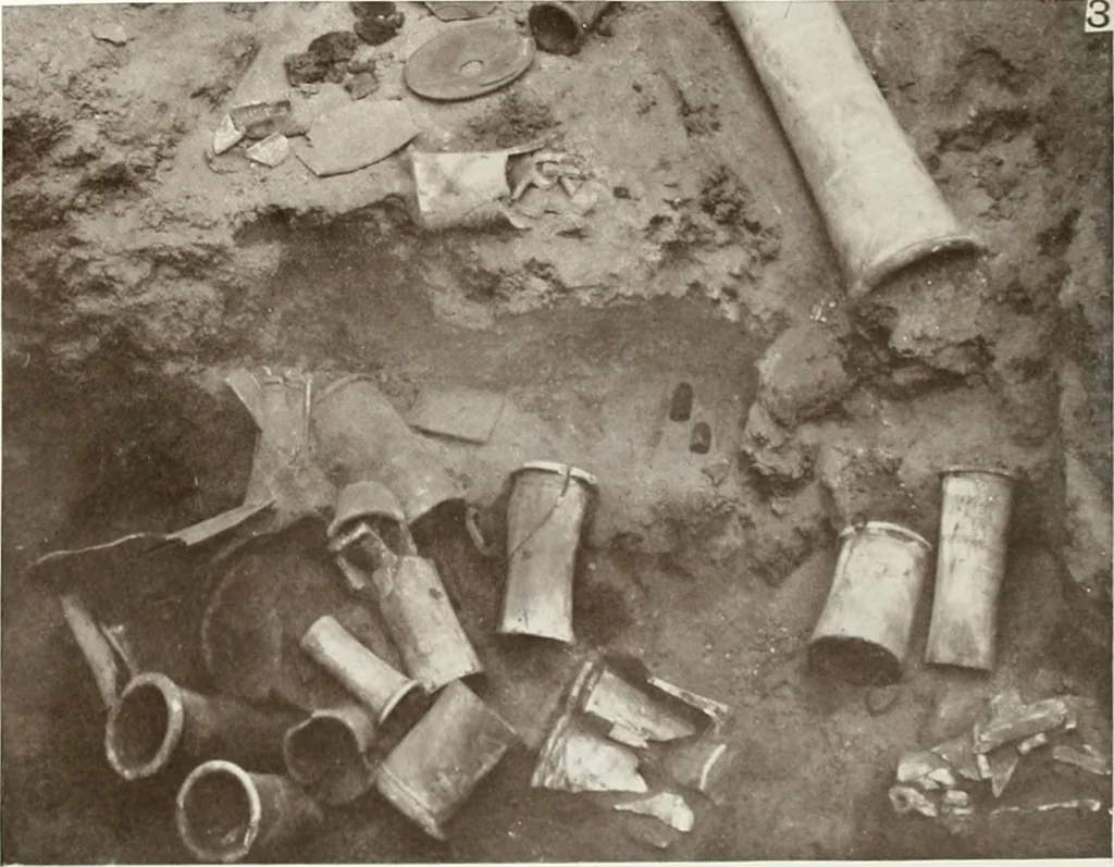 An illustration from Tarkhan I and Memphis V, 1913, leaf 80