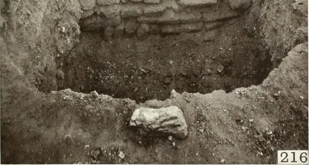 An illustration from Tarkhan I and Memphis V, 1913, leaf 98