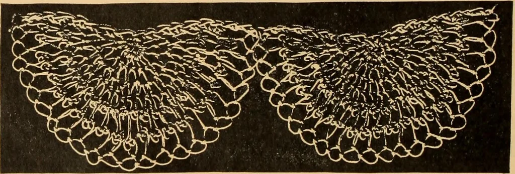 An illustration from Tatting and netting, 1895, leaf 119
