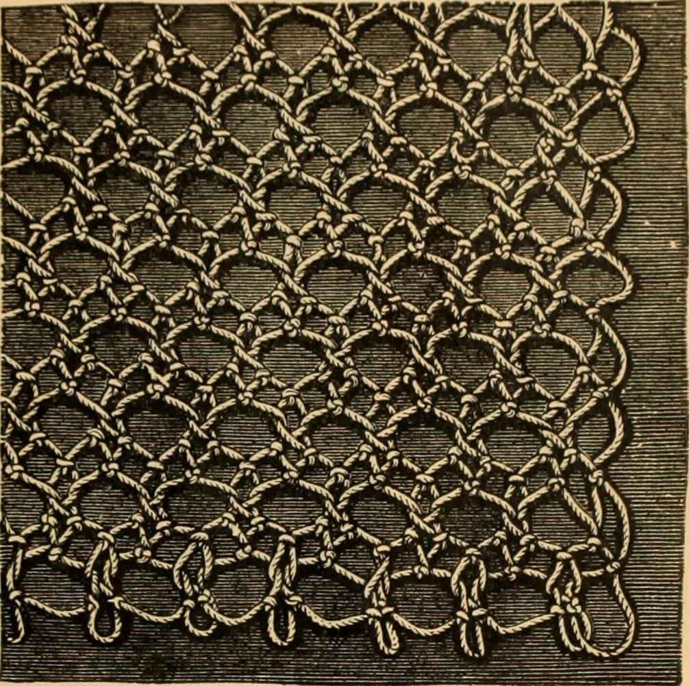 An illustration from Tatting and netting, 1895, leaf 94