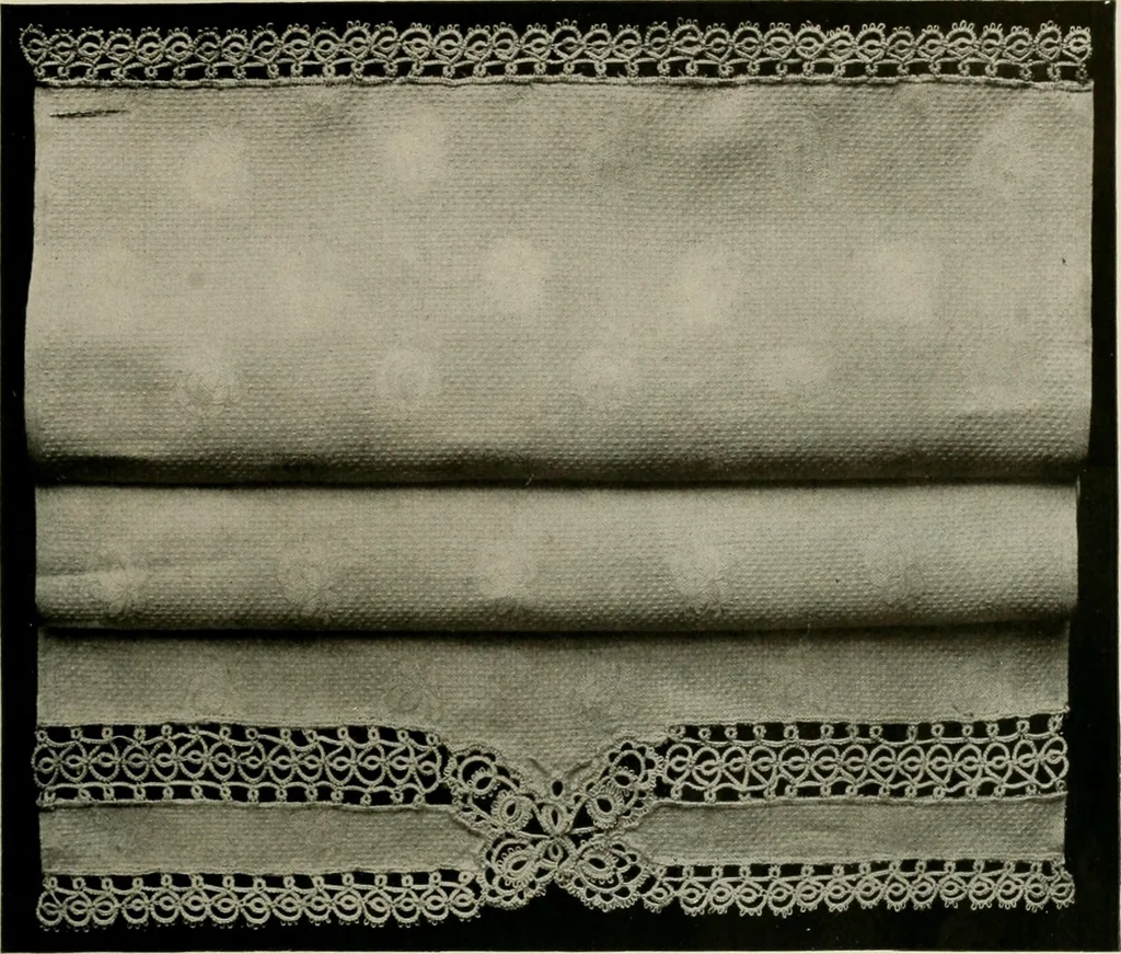 An illustration from T.B.C. instructions and designs for tatting, 1916, leaf 26