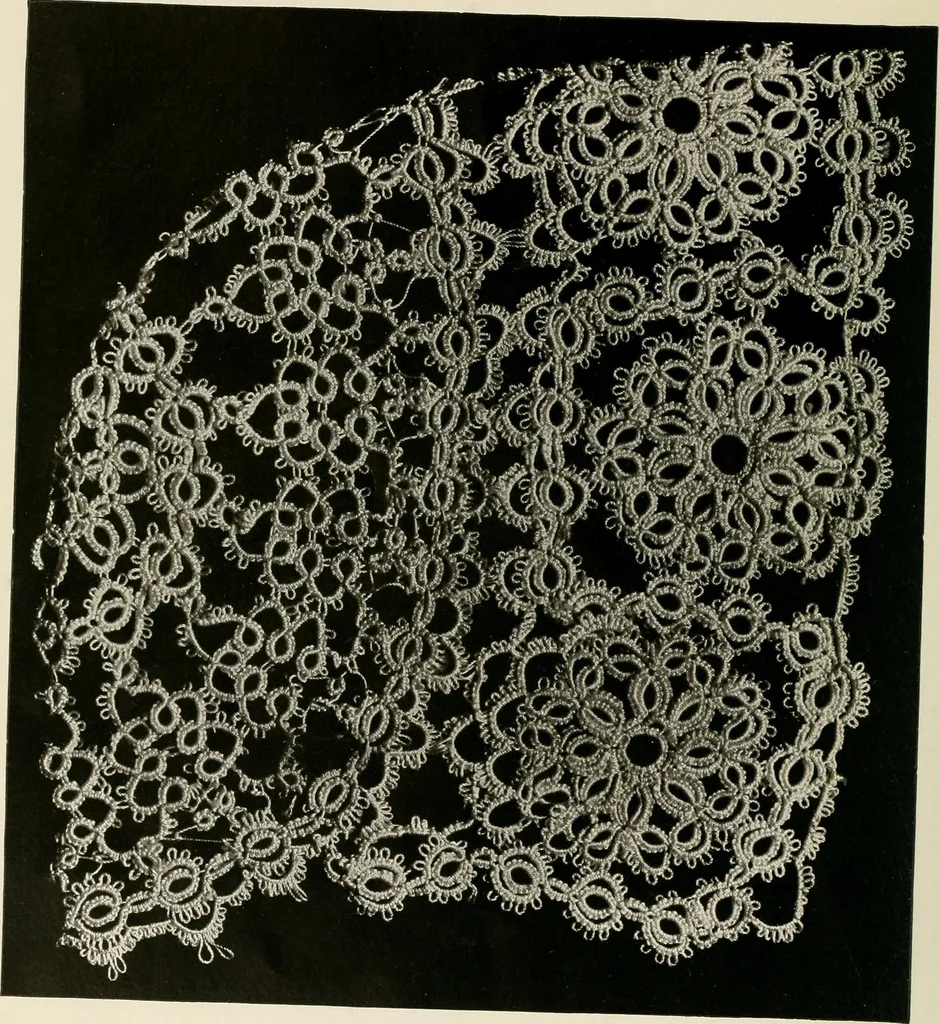 An illustration from T.B.C. instructions and designs for tatting, 1916, leaf 31