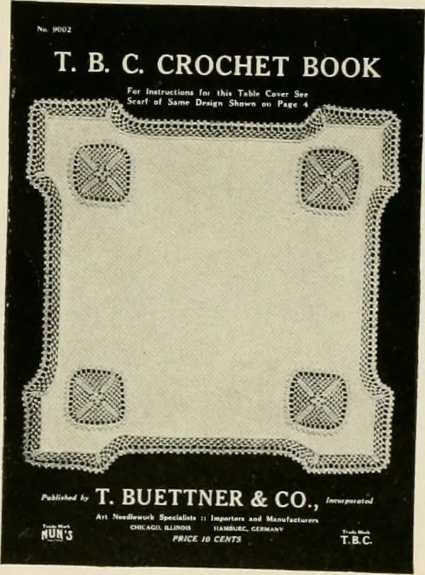 An illustration from T.B.C. instructions and designs for tatting, 1916, leaf 41