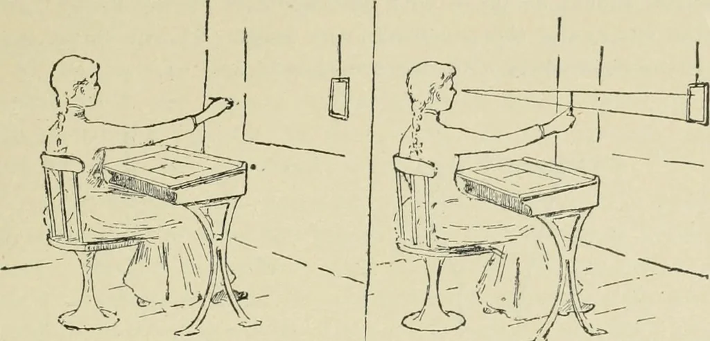 An illustration from Teacher's manual for Prang's new graded course in drawing for Canadian schools, 1901, leaf 58