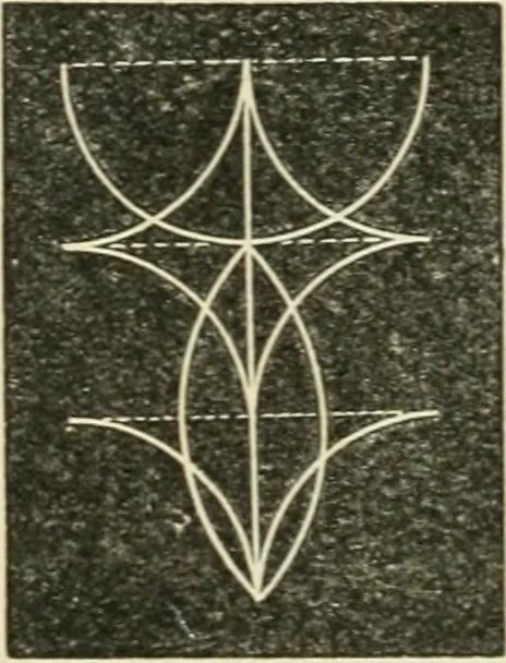 An illustration from Teacher's manual for freehand drawing in intermediate schools, 1876, leaf 147