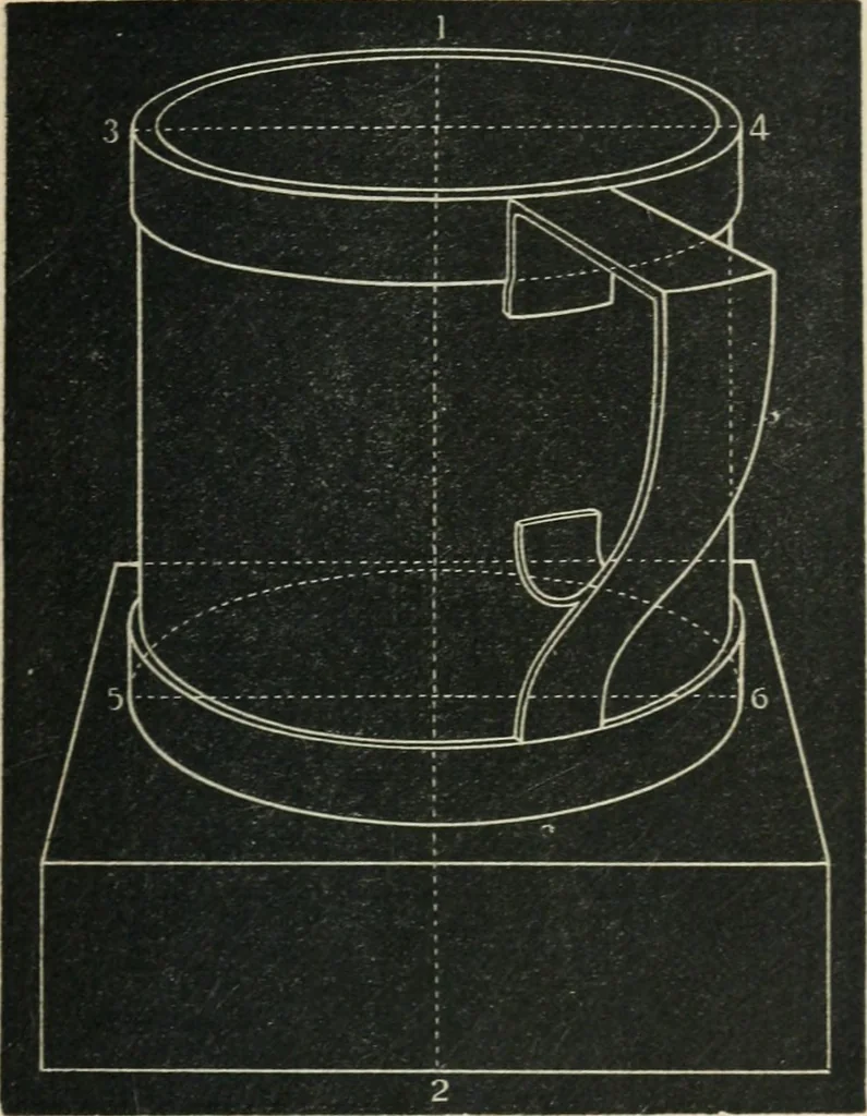 An illustration from Teacher's manual for freehand drawing in intermediate schools, 1876, leaf 292