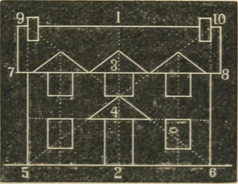 An illustration from Teacher's manual for freehand drawing in intermediate schools, 1876, leaf 92