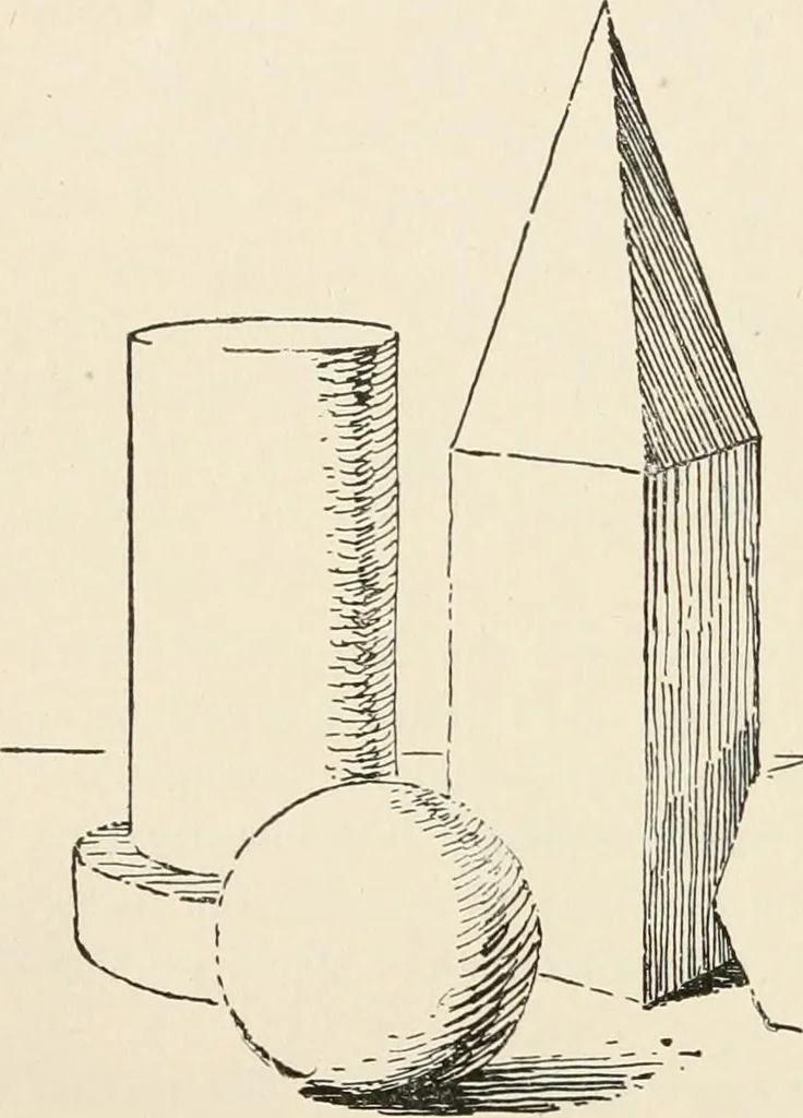 An illustration from Teachers' manual for the Prang course in drawing for graded schools, books 1-6, 1897, leaf 159