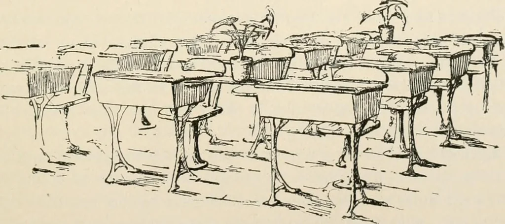 An illustration from Teachers' manual for the Prang course in drawing for graded schools, books 1-6, 1897, leaf 94