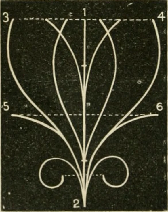 An illustration from Teachers' manual for freehand drawing in primary schools, 1875, leaf 131