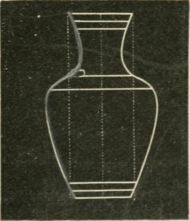 An illustration from Teachers' manual for freehand drawing in primary schools, 1875, leaf 96