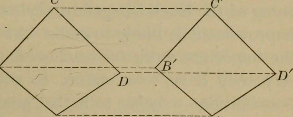 An illustration from The teaching of geometry, 1911, leaf 206