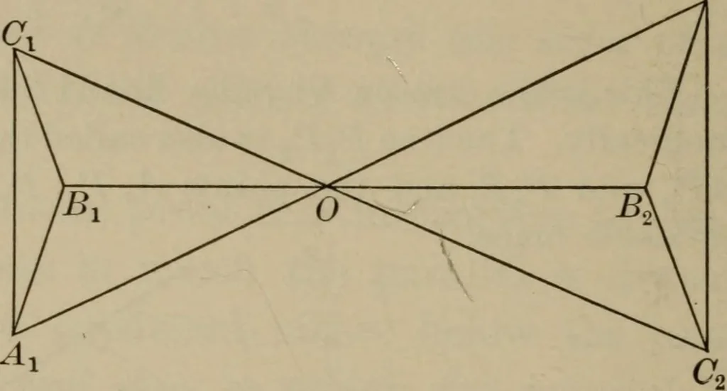 An illustration from The teaching of geometry, 1911, leaf 243