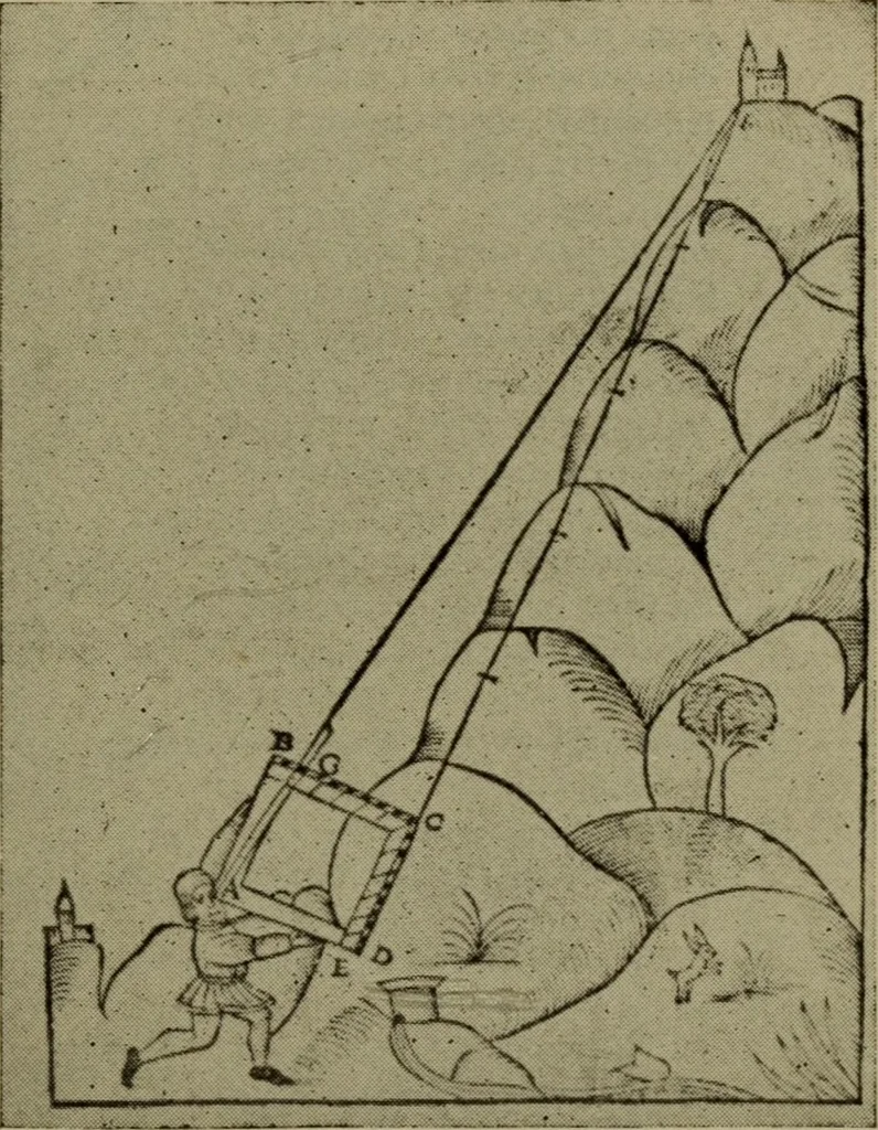 An illustration from The teaching of geometry, 1911, leaf 250