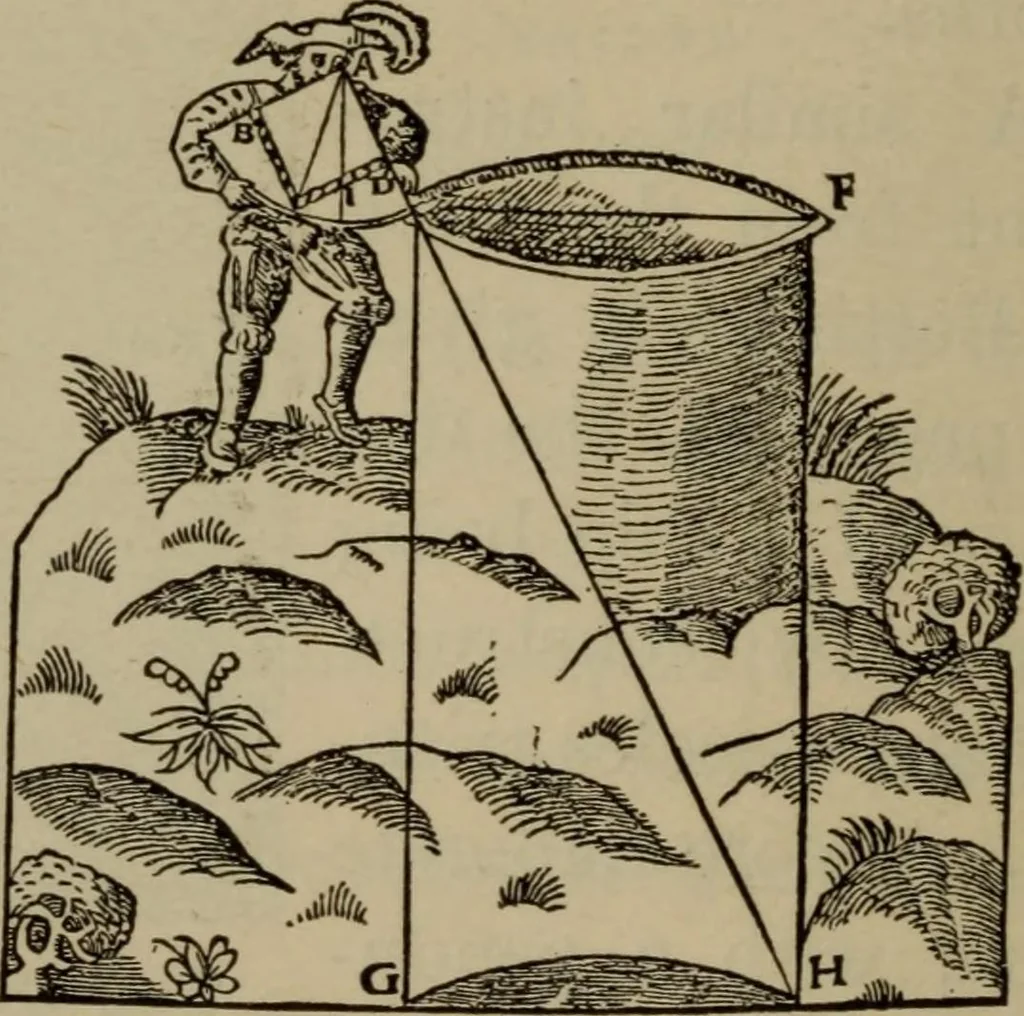 An illustration from The teaching of geometry, 1911, leaf 251