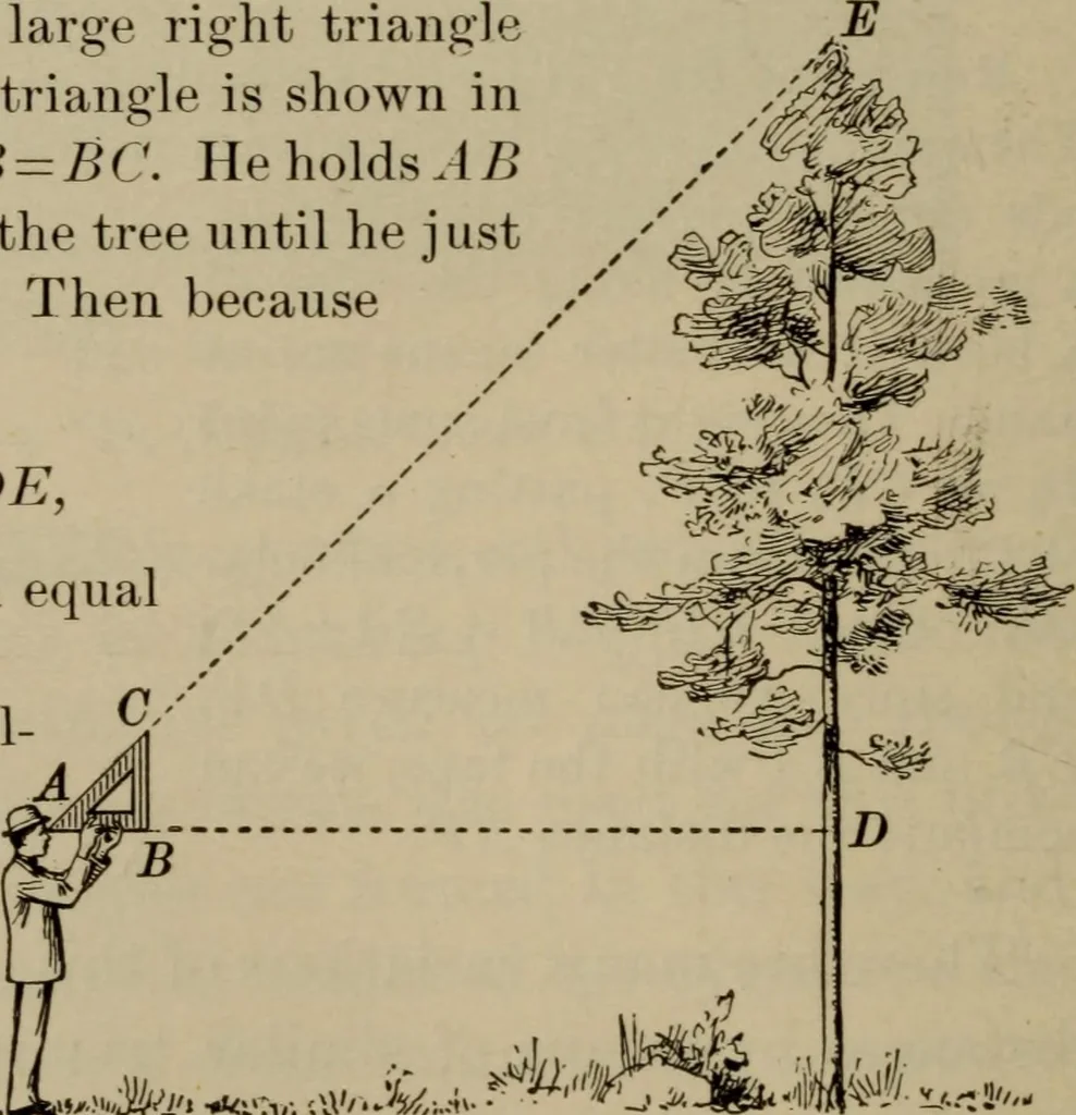 An illustration from The teaching of geometry, 1911, leaf 255