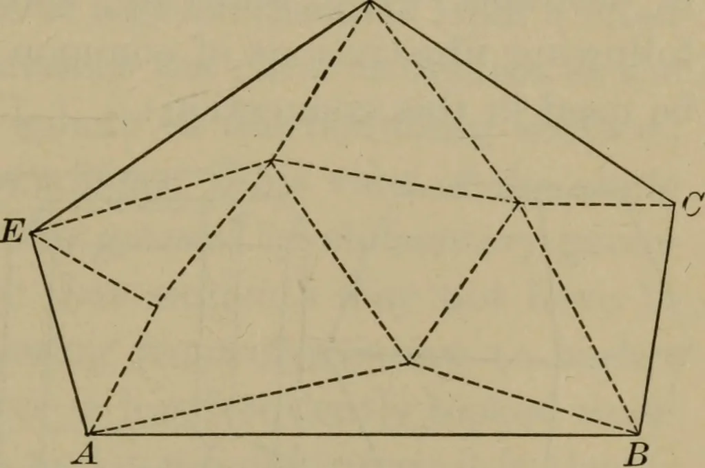 An illustration from The teaching of geometry, 1911, leaf 330