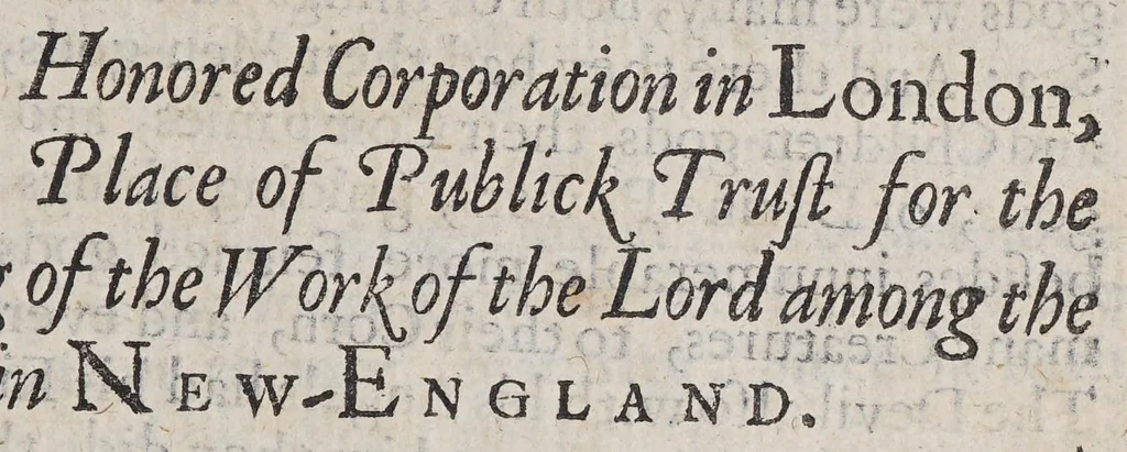 An illustration from Tears of repentance: or, A further narrative of the progress of the Gospel amongst the Indians in New-England: : setting forth, not only their present state and condition, but sundry confessions of sin by diverse of the said Indians, wrought upon by the saving power of the Gospel; together with the manifestation of their faith and hope in Jesus Christ, and the work of grace upon their hearts., 1653, leaf 11