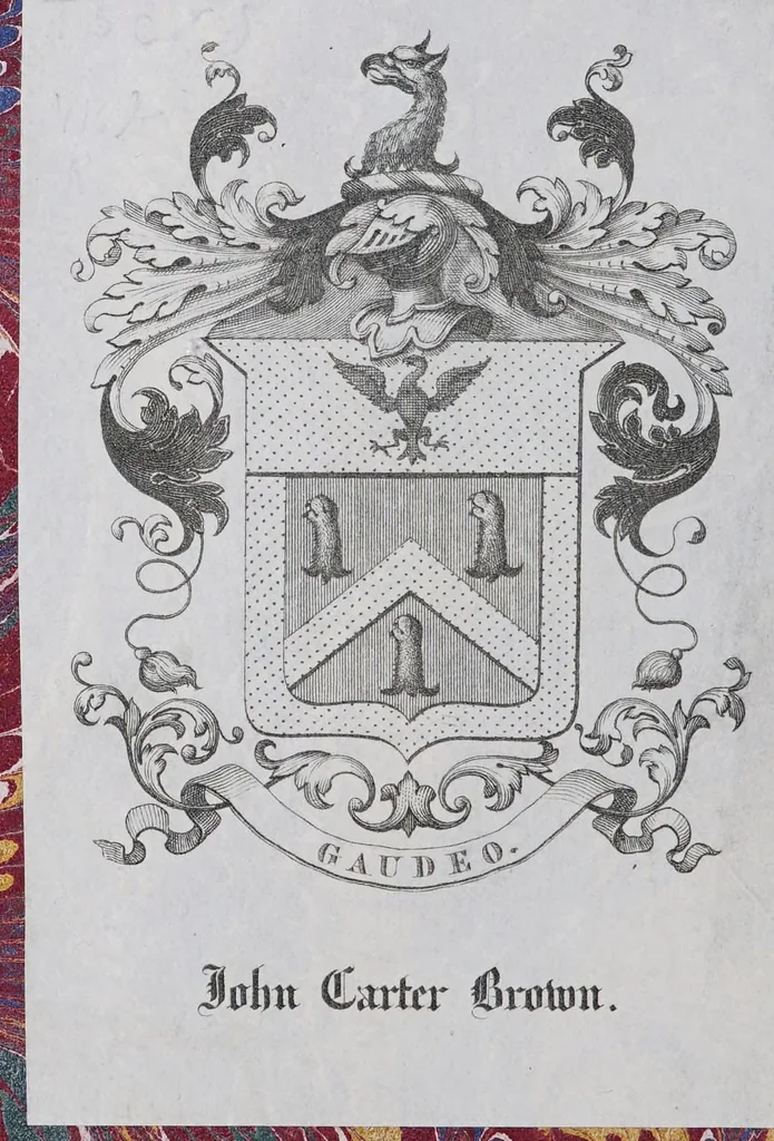 An illustration from Tears of repentance: or, A further narrative of the progress of the Gospel amongst the Indians in New-England: : setting forth, not only their present state and condition, but sundry confessions of sin by diverse of the said Indians, wrought upon by the saving power of the Gospel; together with the manifestation of their faith and hope in Jesus Christ, and the work of grace upon their hearts., 1653, leaf 2
