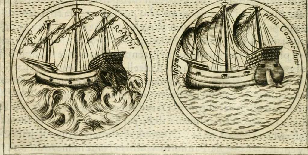 An illustration from Teatro d'imprese, 1623, leaf 1027