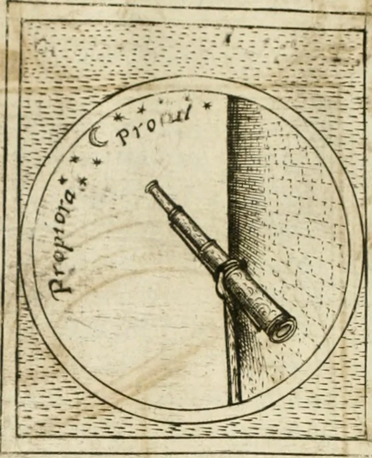 An illustration from Teatro d'imprese, 1623, leaf 1041