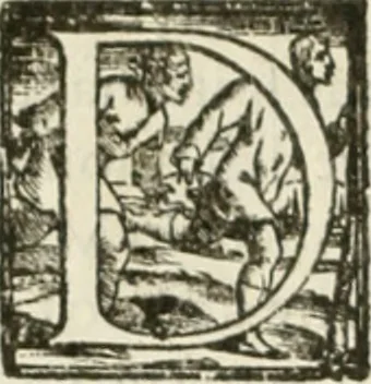 An illustration from Teatro d'imprese, 1623, leaf 1053
