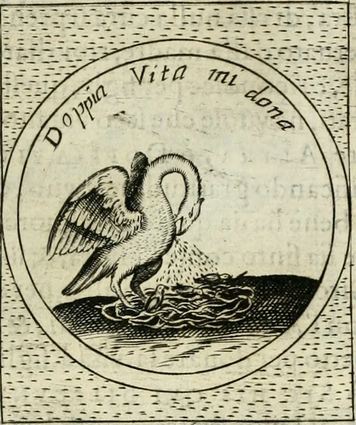 An illustration from Teatro d'imprese, 1623, leaf 1066
