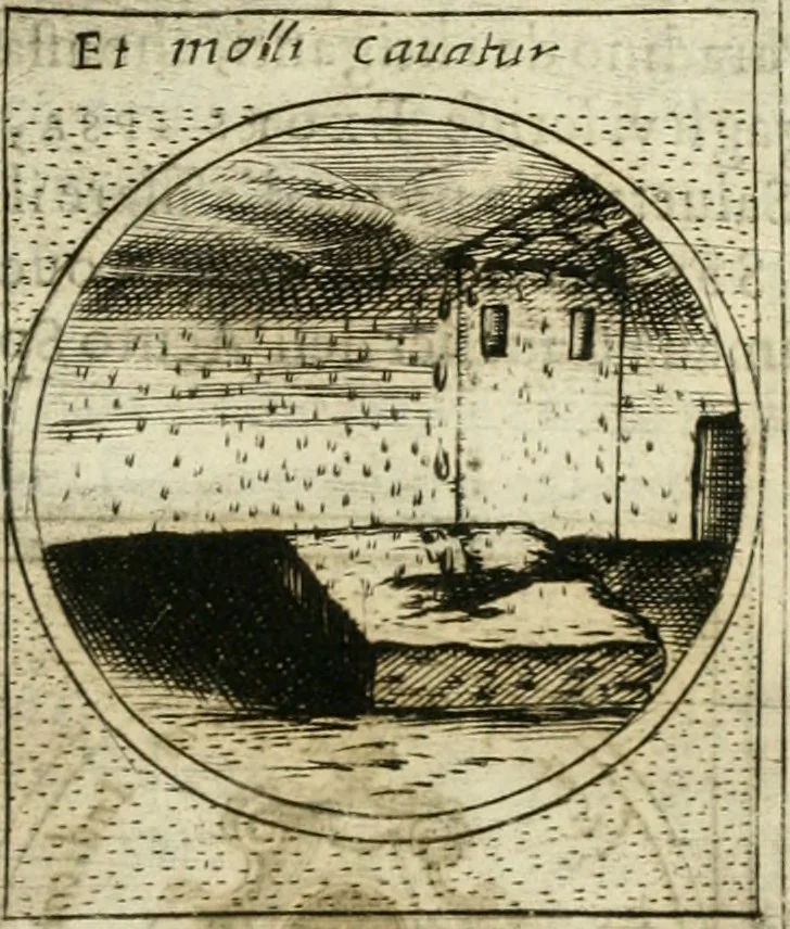 An illustration from Teatro d'imprese, 1623, leaf 1088