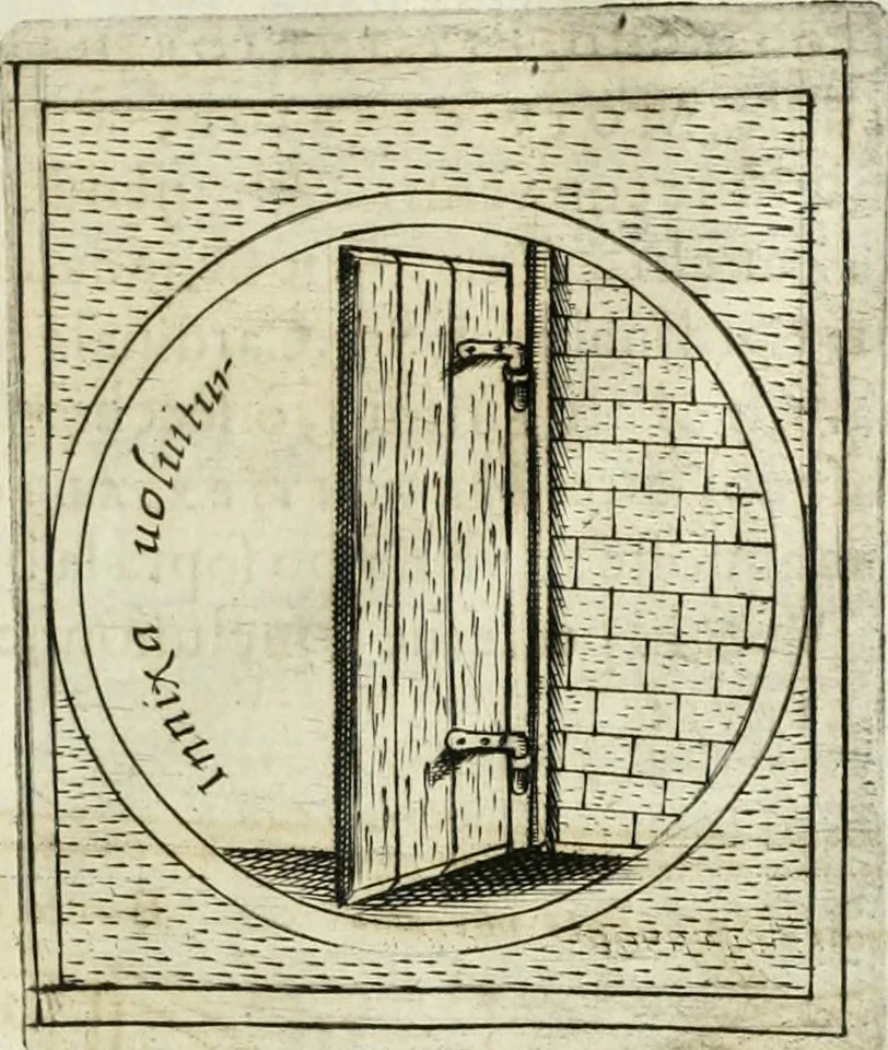 An illustration from Teatro d'imprese, 1623, leaf 1104