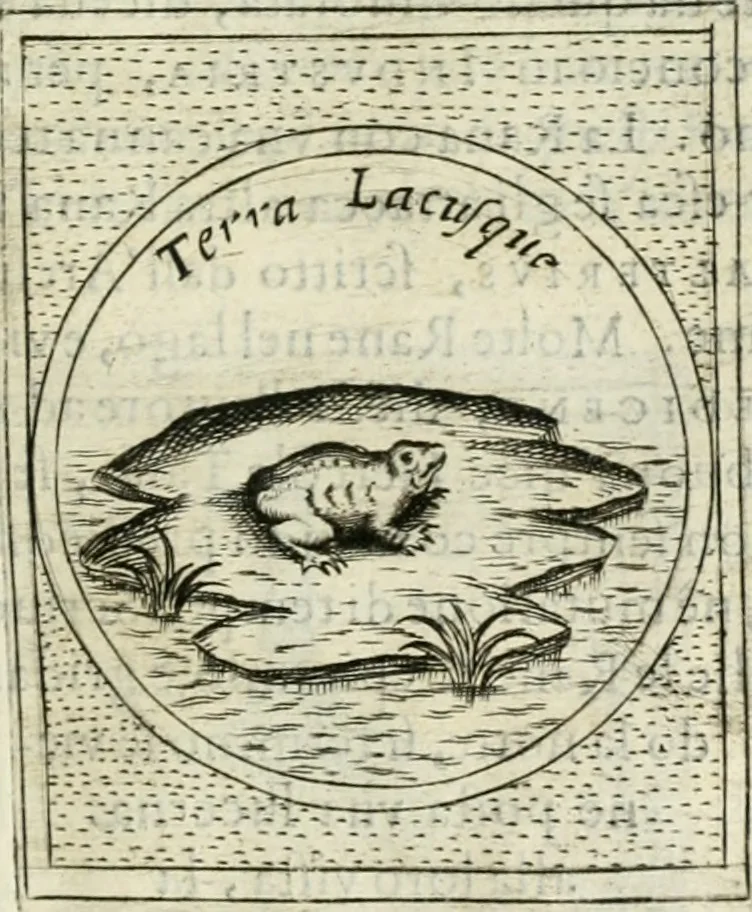 An illustration from Teatro d'imprese, 1623, leaf 1112