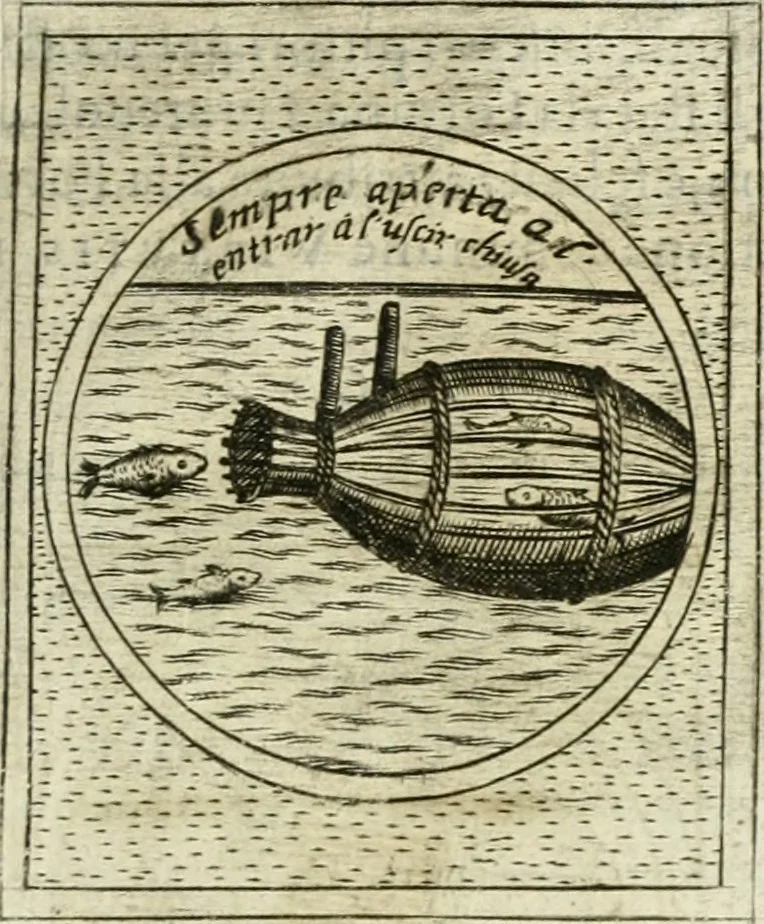 An illustration from Teatro d'imprese, 1623, leaf 1116