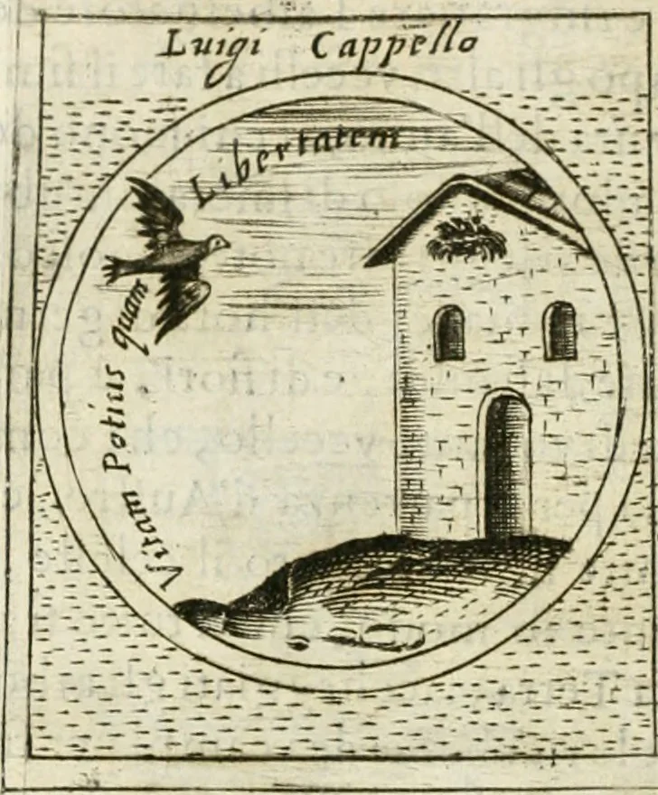 An illustration from Teatro d'imprese, 1623, leaf 1119