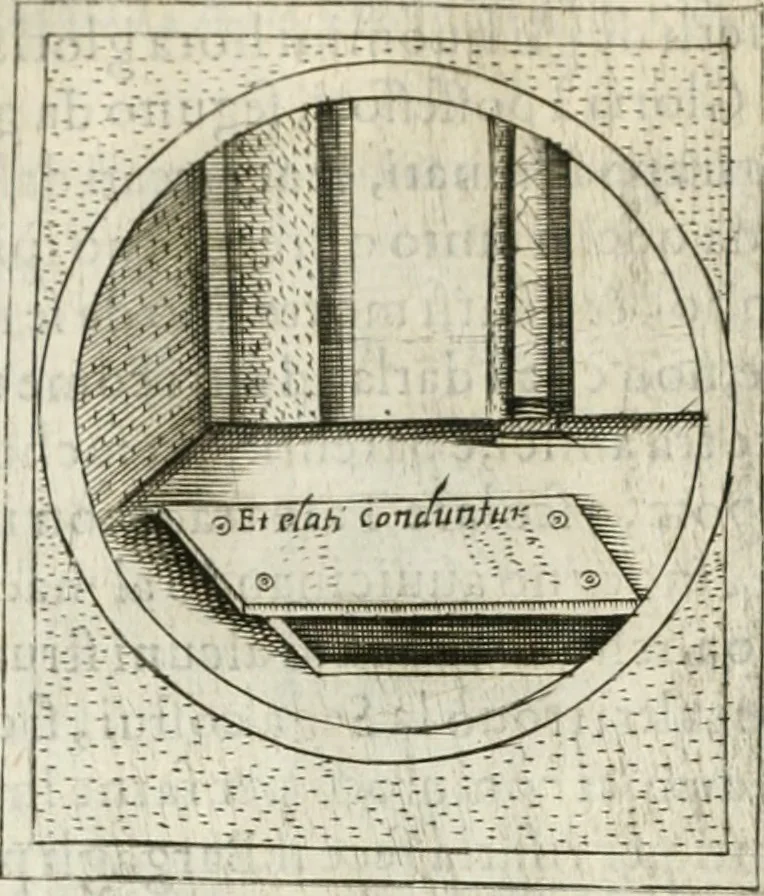 An illustration from Teatro d'imprese, 1623, leaf 1145