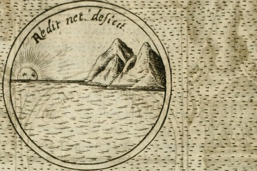 An illustration from Teatro d'imprese, 1623, leaf 1171