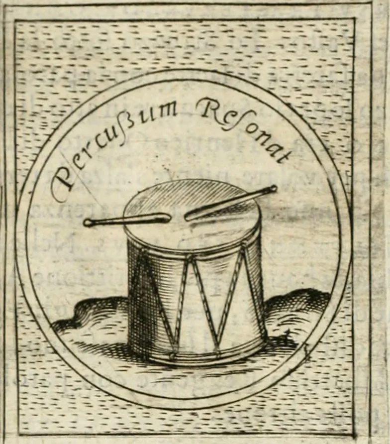 An illustration from Teatro d'imprese, 1623, leaf 1197