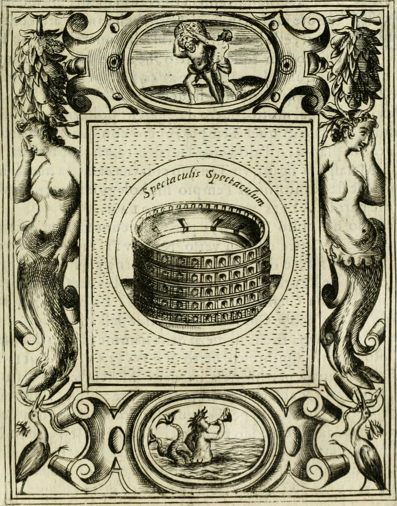 An illustration from Teatro d'imprese, 1623, leaf 1200