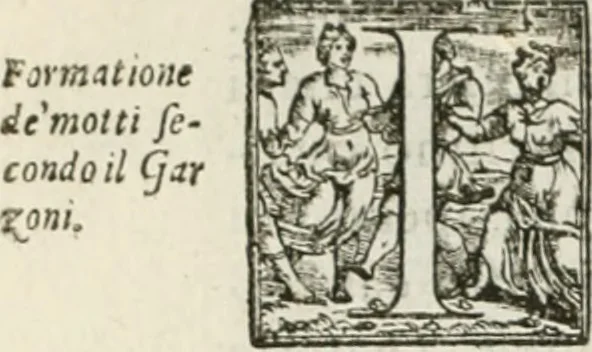 An illustration from Teatro d'imprese, 1623, leaf 179