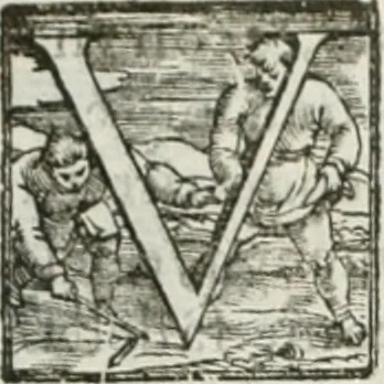 An illustration from Teatro d'imprese, 1623, leaf 267
