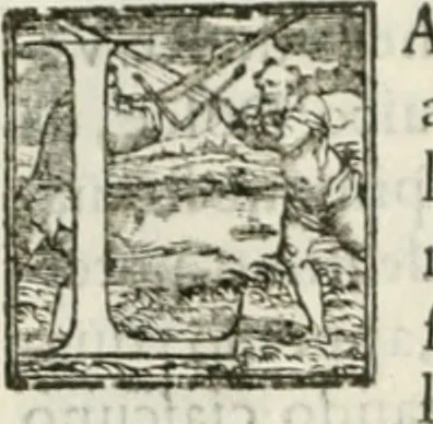 An illustration from Teatro d'imprese, 1623, leaf 305