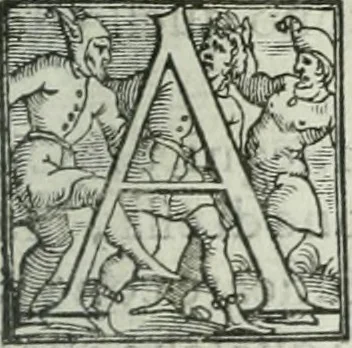 An illustration from Teatro d'imprese, 1623, leaf 336