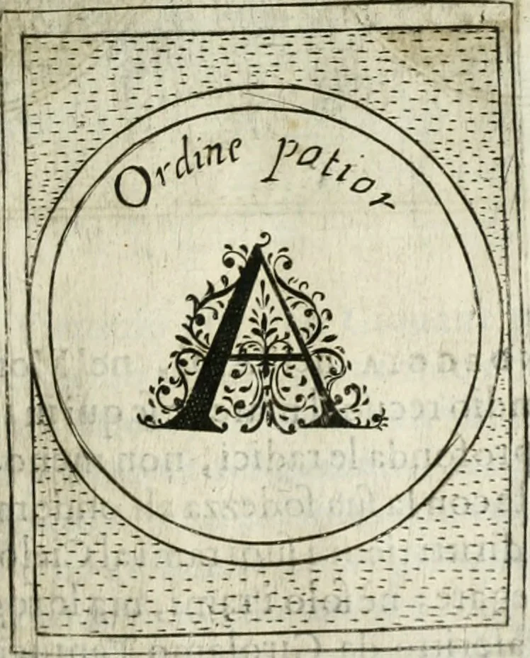 An illustration from Teatro d'imprese, 1623, leaf 530