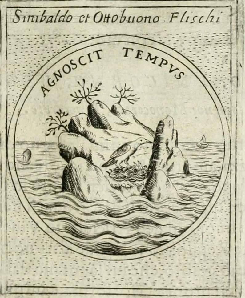 An illustration from Teatro d'imprese, 1623, leaf 562