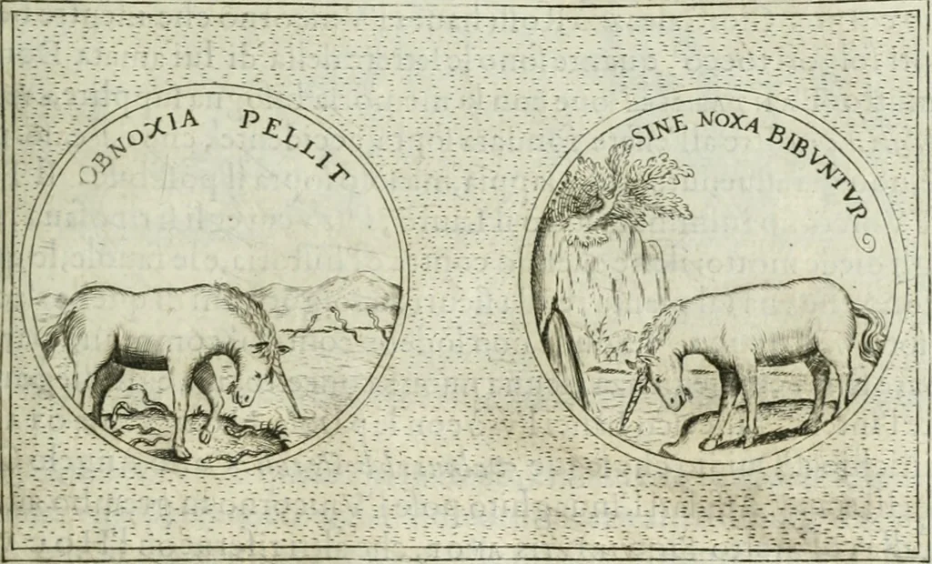 An illustration from Teatro d'imprese, 1623, leaf 564