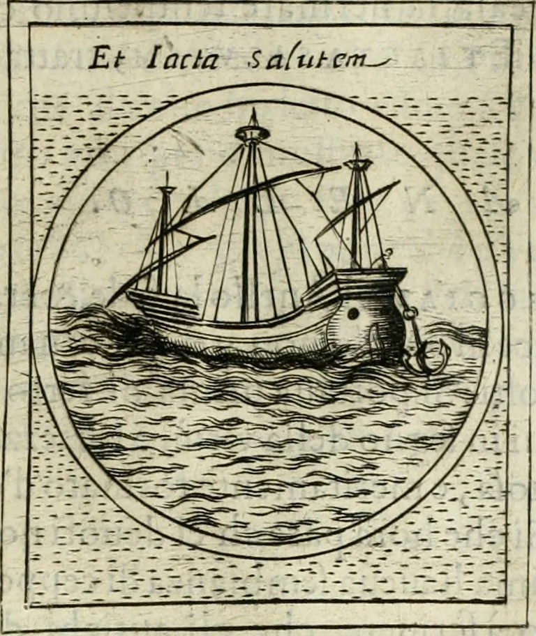 An illustration from Teatro d'imprese, 1623, leaf 578