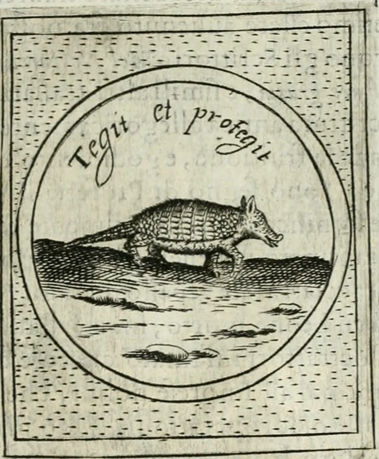 An illustration from Teatro d'imprese, 1623, leaf 582