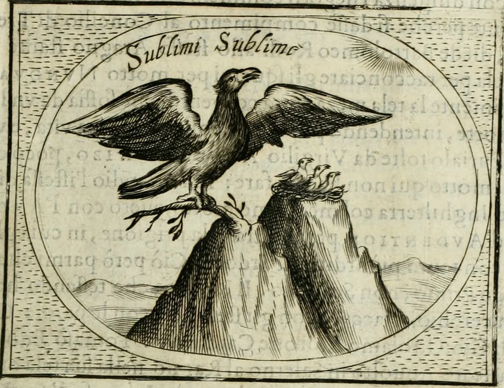 An illustration from Teatro d'imprese, 1623, leaf 610