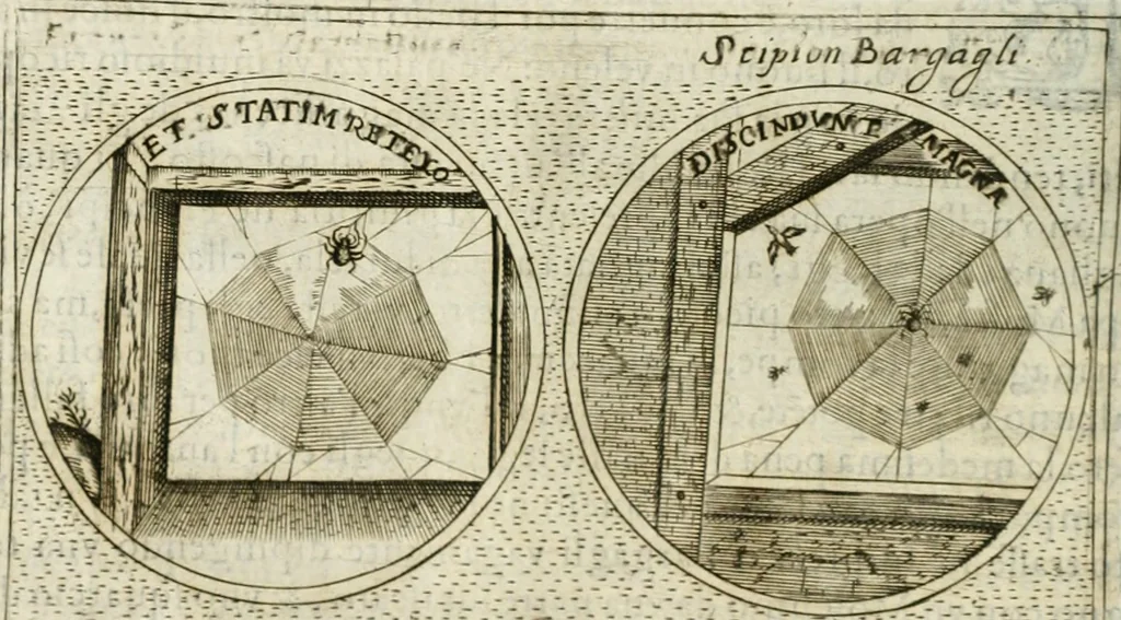 An illustration from Teatro d'imprese, 1623, leaf 611