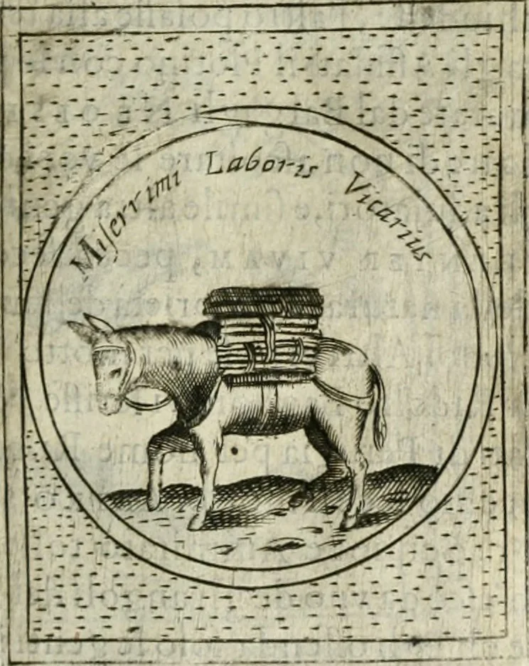 An illustration from Teatro d'imprese, 1623, leaf 624