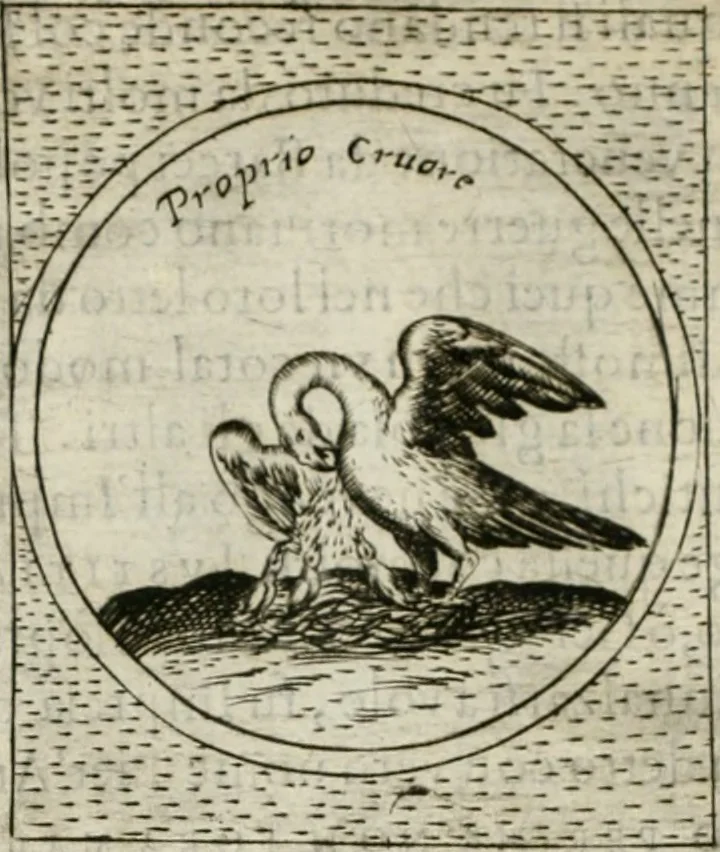 An illustration from Teatro d'imprese, 1623, leaf 629
