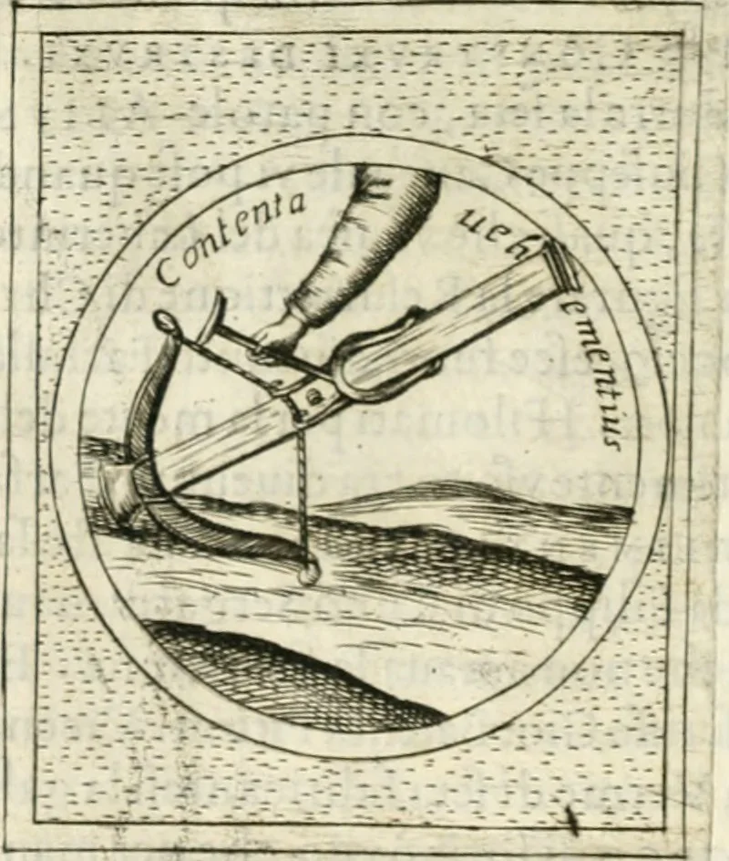 An illustration from Teatro d'imprese, 1623, leaf 635